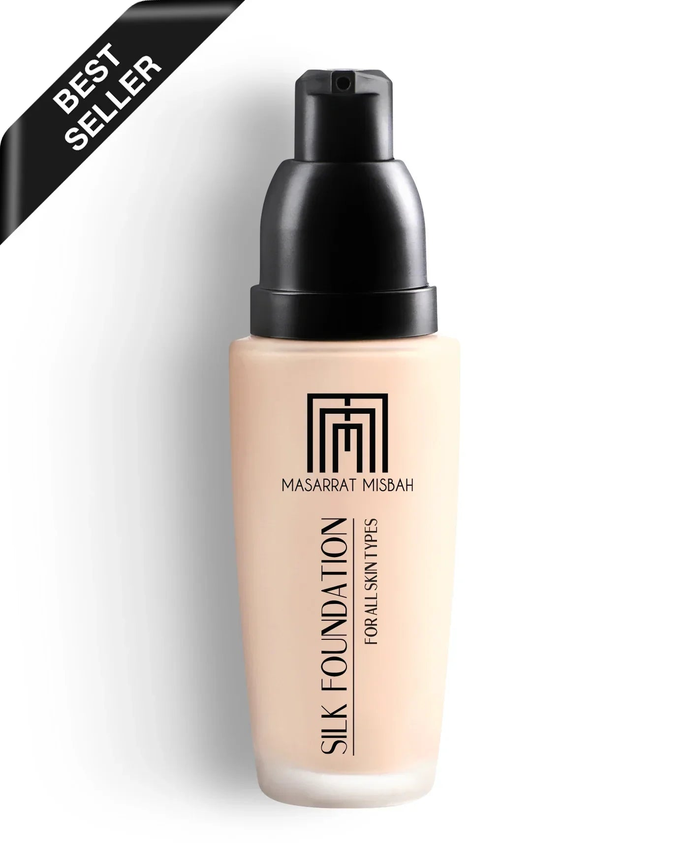 Masarrat Misbah Silk Foundation + free blender sponge