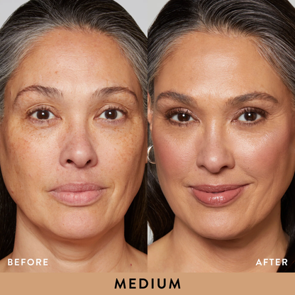 Flawless Glow Duo | MARS God’s Glow Illuminator + Full Coverage Foundation | All-Day Hydration & Glowy Finish