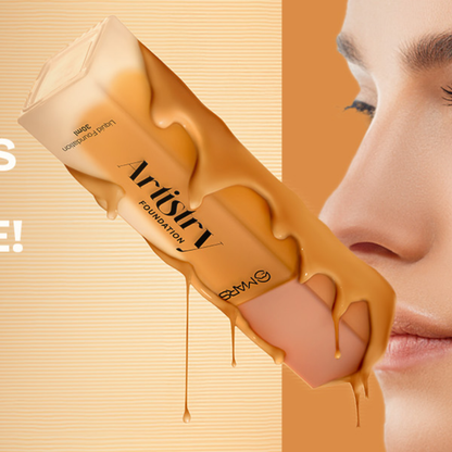 MARS Liquid Blossom Foundation & Concealer Set | SPF 50+ PA++++, Longwear, Crease-Resistant & Customizable Coverage