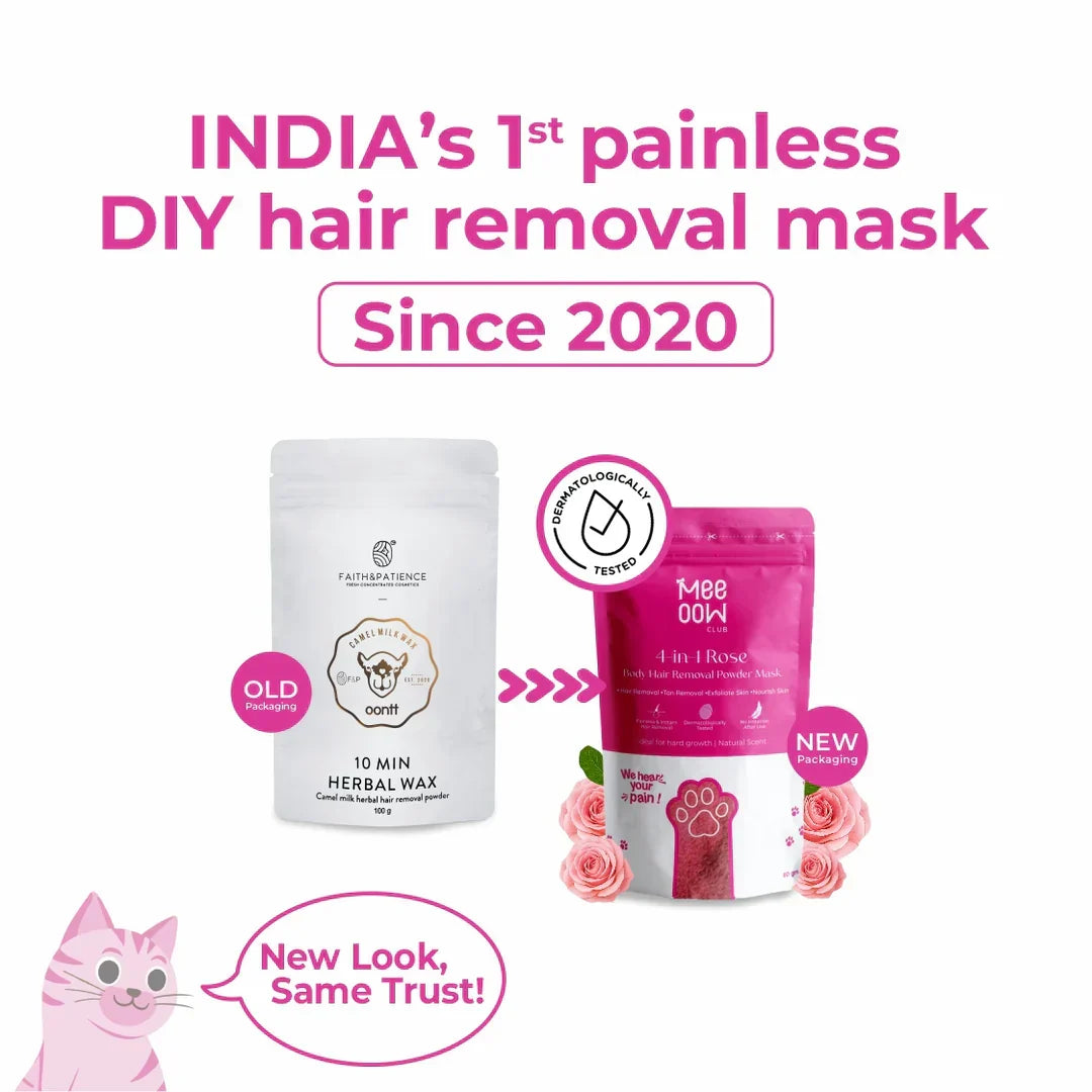 MEOW BODY HAIR REMOVAL WAX POWDER - BUY 1 GET 1 FREE