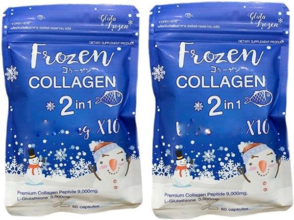 Frozen Collagen 2in1 Whitening X10