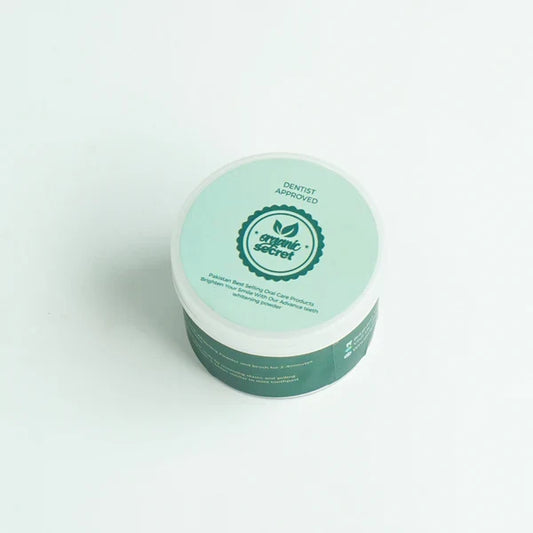 Teeth whitening powder by organic secret- No artificial flavour ✅