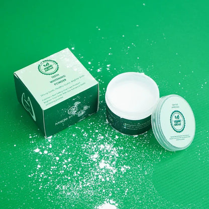 Teeth whitening powder by organic secret- No artificial flavour ✅