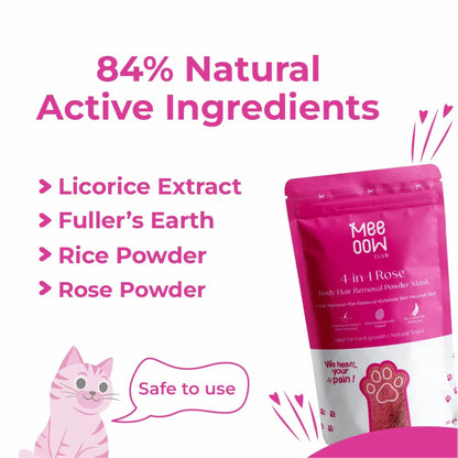 MEOW BODY HAIR REMOVAL WAX POWDER - BUY 1 GET 1 FREE