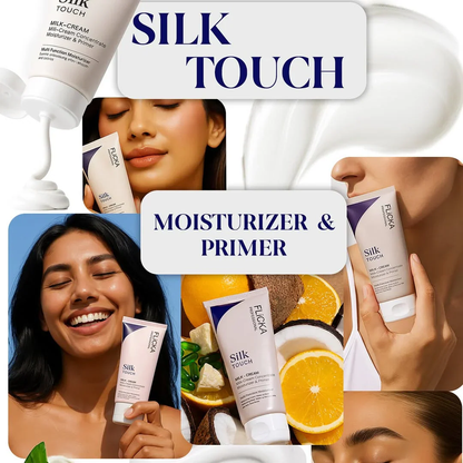FLICKA Silk Touch & Blend & Shine Face Trio Deal | Hydrating Primer + SPF Foundation + Concealer