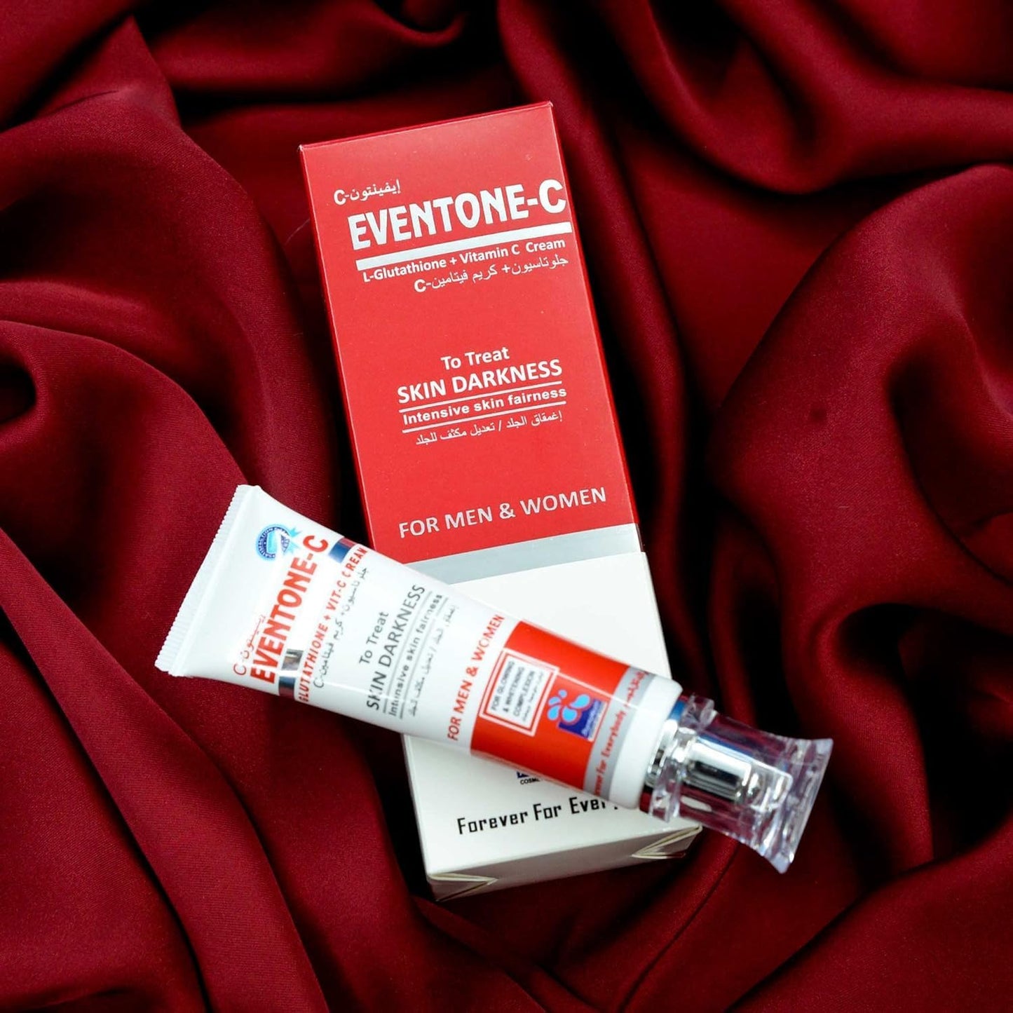 Eventone-C Whitening Cream with L-Glutathione and Vitamin C for Men and Women, 30g