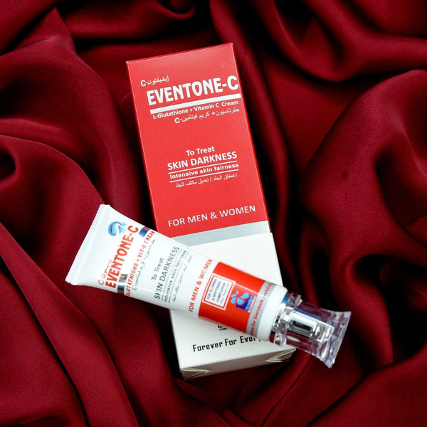 Eventone-C Whitening Cream with L-Glutathione and Vitamin C for Men and Women, 30g