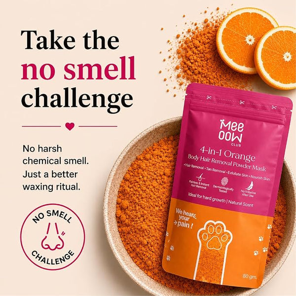 MEOW BODY HAIR REMOVAL WAX POWDER - BUY 1 GET 1 FREE