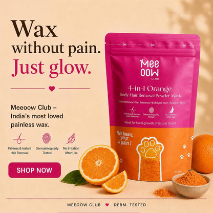 Herbal Wax Powder for Women,s with No Harmful Chemicals, No Irritation, No Skin Rashes - 300 Gm Combo Pack