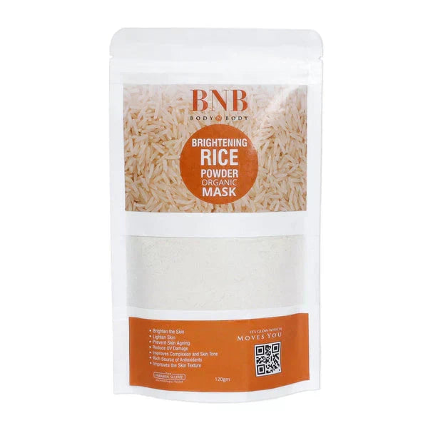 BNB 3 In 1 Rice Extract & Glow Kit-Rice Face Wash+Rice Scrub+Rice Face Mask