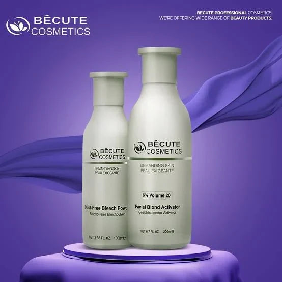 Becute Skin Polish Set – Bleach Powder & Facial Blonde Activator