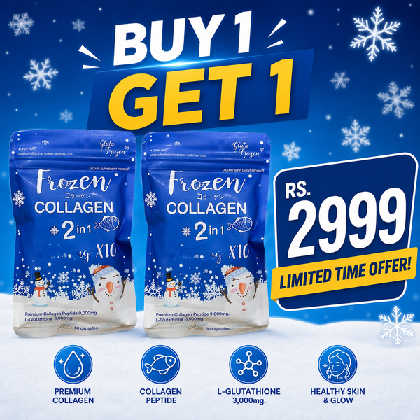 Frozen Collagen 2in1 Whitening X10
