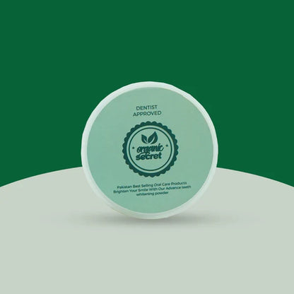 Teeth whitening powder by organic secret- No artificial flavour ✅