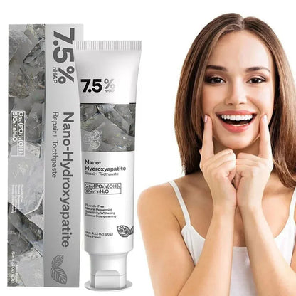 🦷 Nano Hydroxyapatite Toothpaste ⭐⭐⭐⭐⭐ 1000+ Verified Reviews